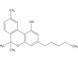 a molecule diagram of CBN